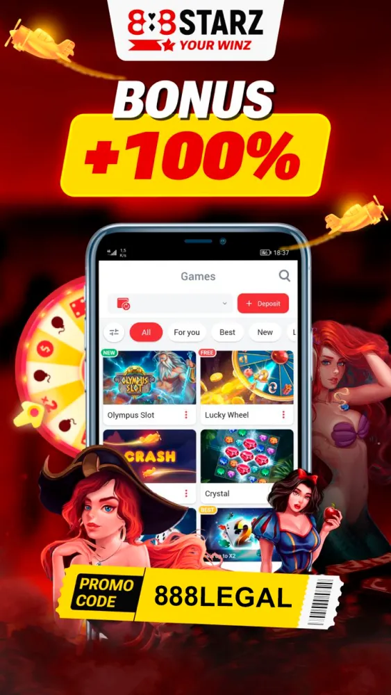 888Starz Screenshots