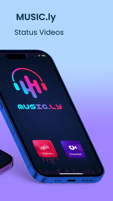 Ảnh chụp màn hình của Music.ly : Status Videos