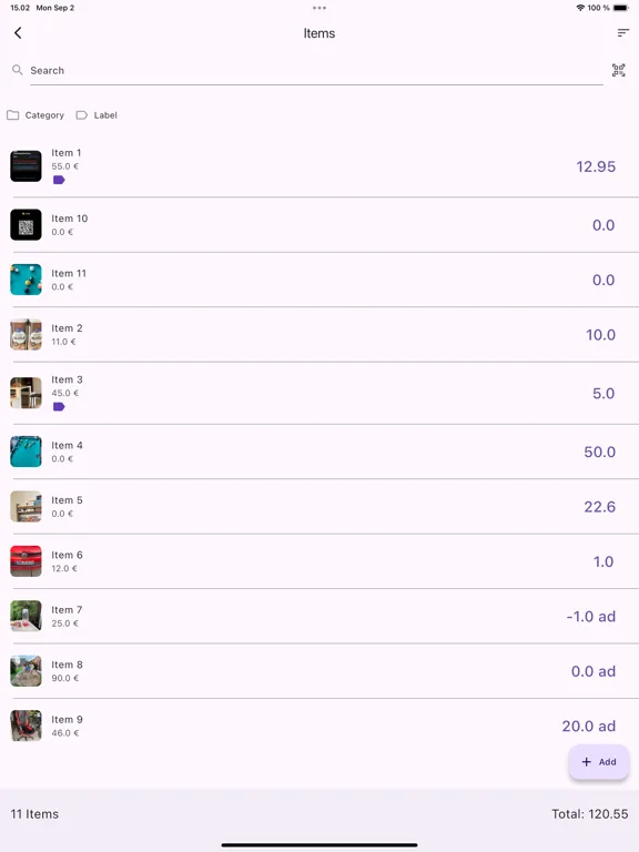 Ảnh chụp màn hình của Stod - Business Management App iPad 