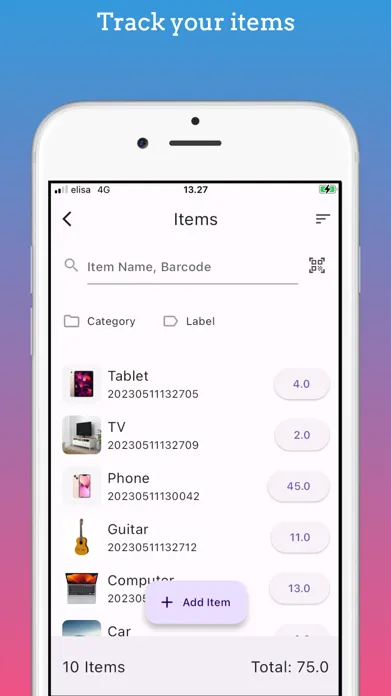 Ảnh chụp màn hình của Stod - Business Management App