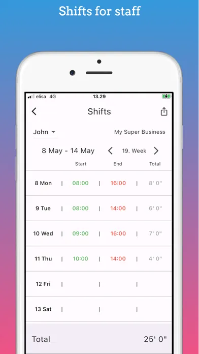 Ảnh chụp màn hình của Stod - Business Management App