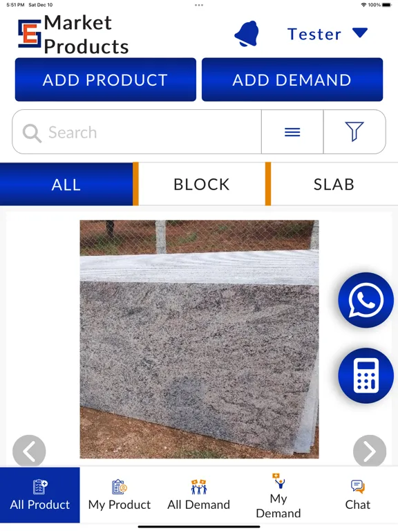 StonesErp iPad  Screenshots