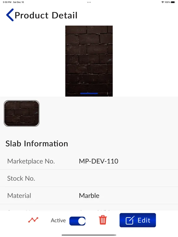 StonesErp iPad  Screenshots
