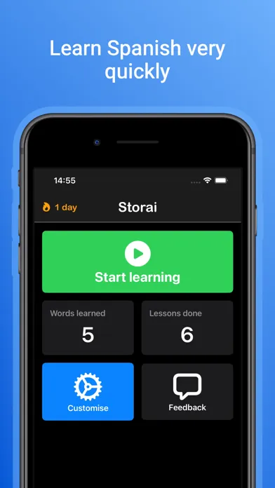 Storai: Learn Spanish Quickly Screenshots