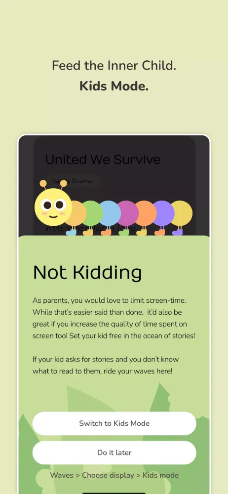 Storysurf Screenshots