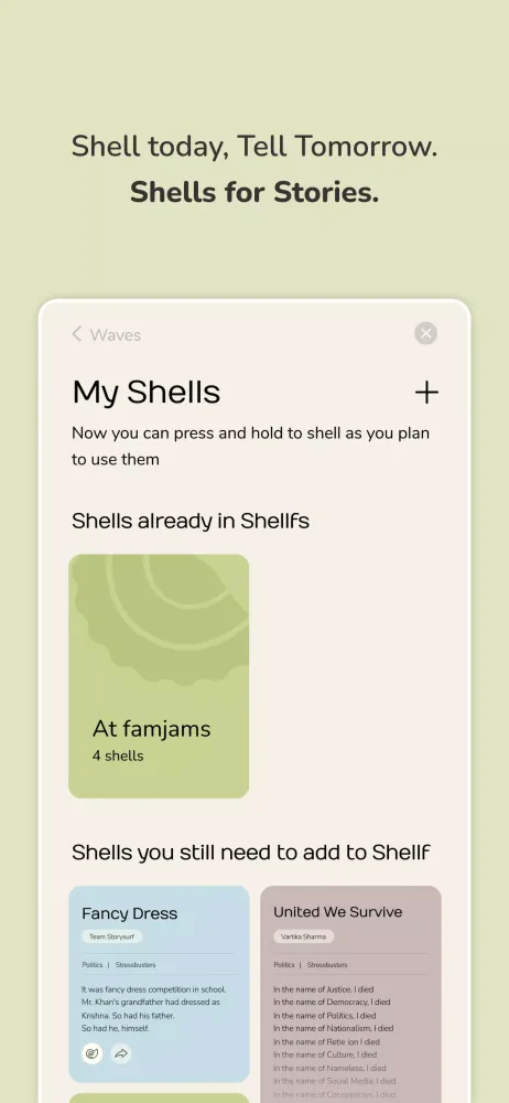 Storysurf Screenshots