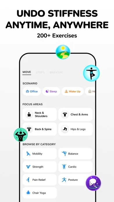 Moova: Stretching Exercises স্ক্রিনশট