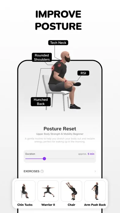 Moova: Stretching Exercises স্ক্রিনশট