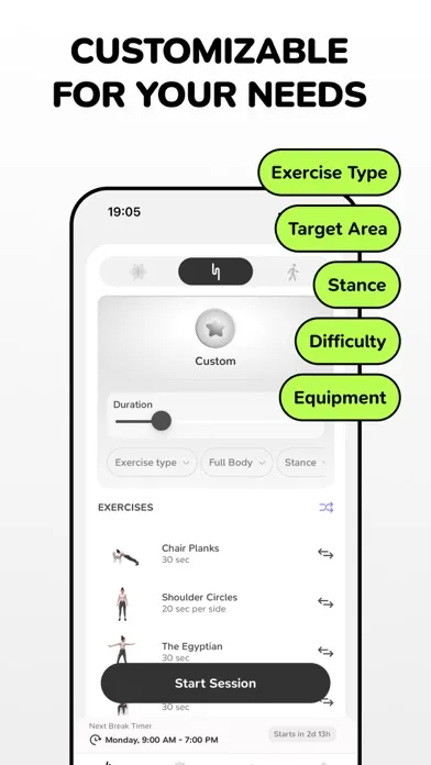 Moova: Stretching Exercises স্ক্রিনশট
