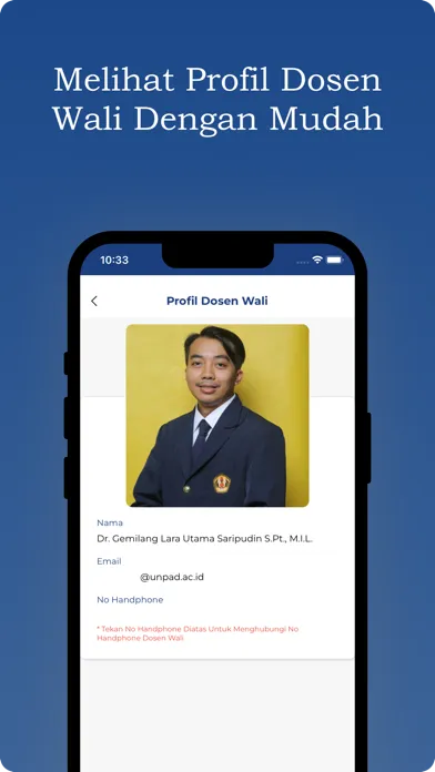 Captures d'écran de Unpad Student