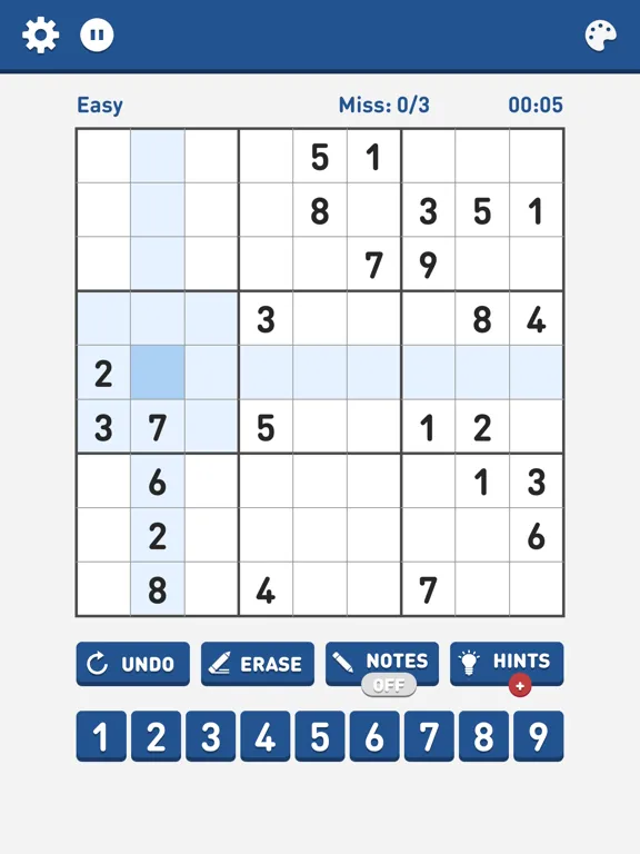 Sudoku365 - Logic Puzzle Game iPad 스크린샷