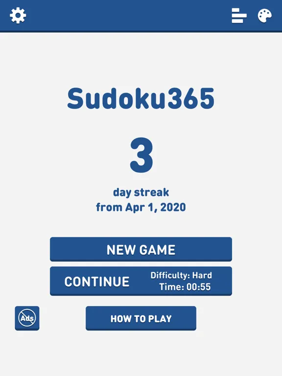 Sudoku365 - Logic Puzzle Game iPad 스크린샷