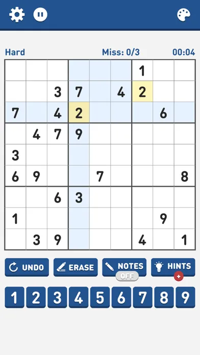 Sudoku365 - Logic Puzzle Game 스크린샷