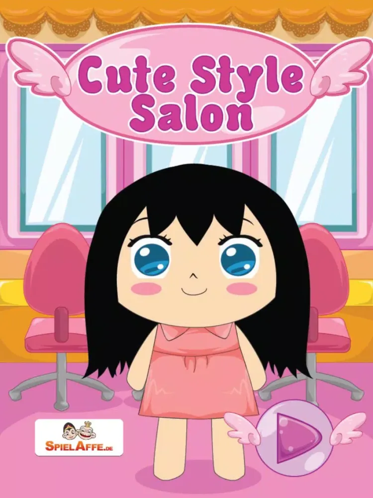 Скриншоты Cute Styling Salon - Free girl game: Choose styling, make up, hairstyle in this fashion game for kids iPad 
