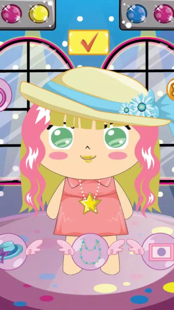 Скриншоты Cute Styling Salon - Free girl game: Choose styling, make up, hairstyle in this fashion game for kids