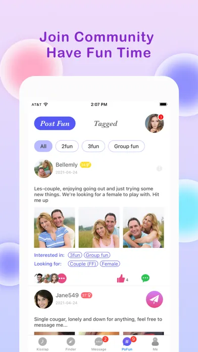 3Some: Threesome, Swingers App Screenshots