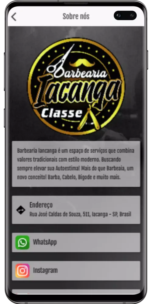 Barbearia Iancanga classe A Screenshots