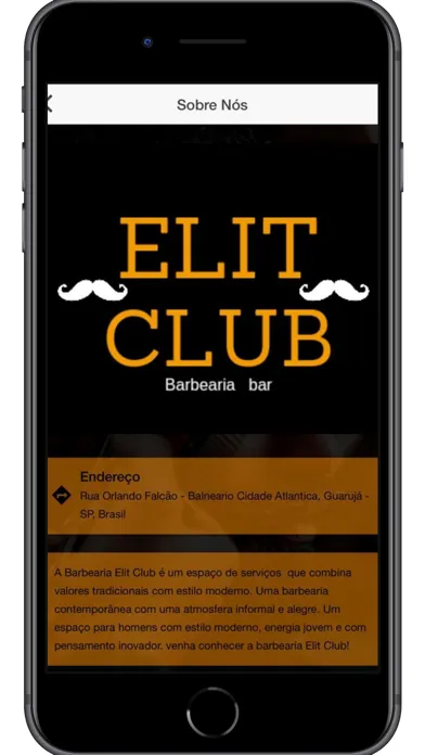 Ảnh chụp màn hình của Barbearia Elit Club
