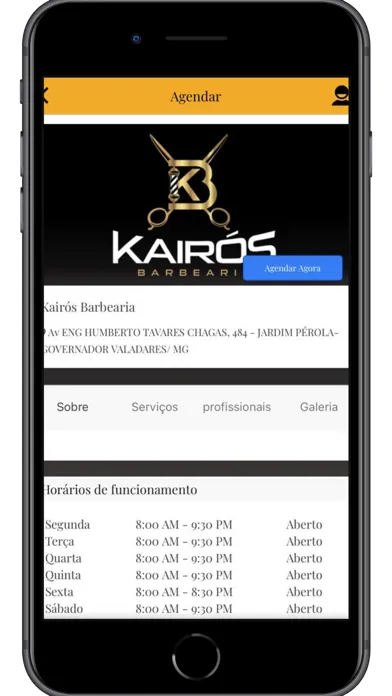 Kairós Barbearia Screenshots