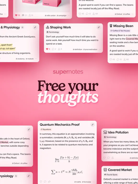 تصاویر Supernotes – Notes & Journal iPad