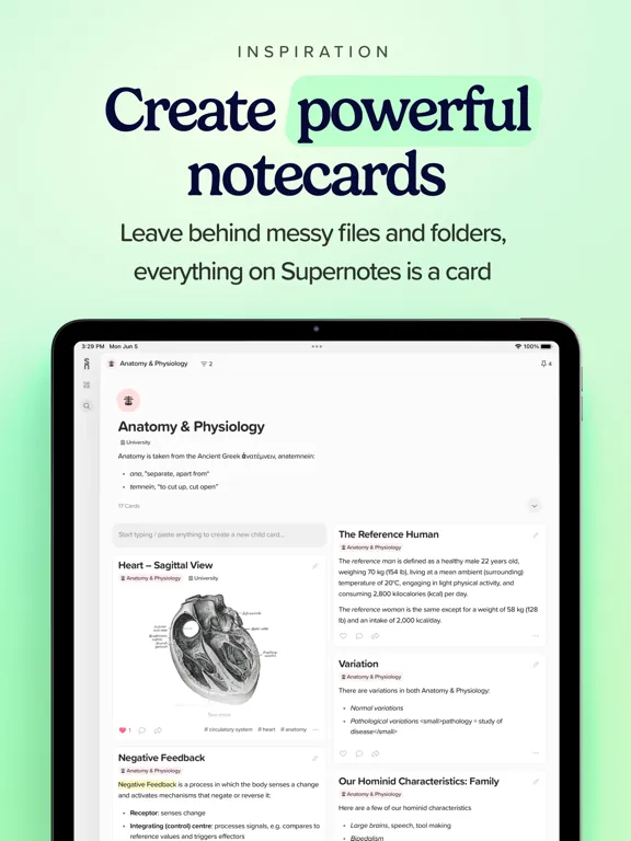تصاویر Supernotes – Notes & Journal iPad