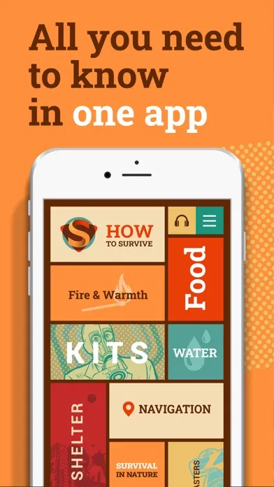 SurvivaL App Offline guidebook Ekran Görüntüleri