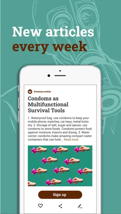 SurvivaL App Offline guidebook Ekran Görüntüleri