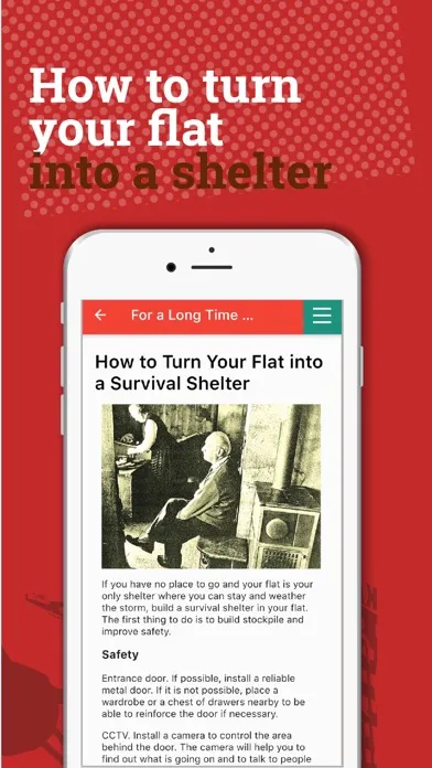 SurvivaL App Offline guidebook Ekran Görüntüleri