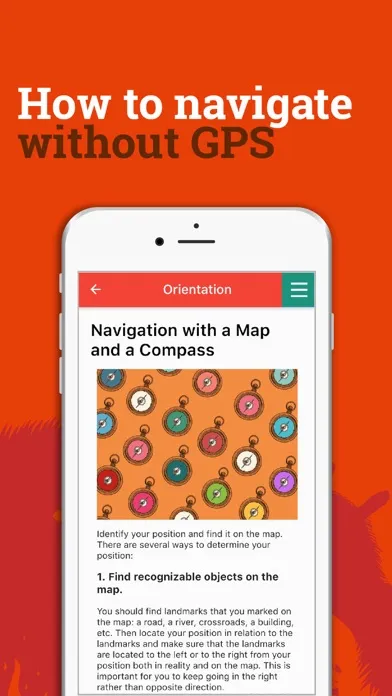 SurvivaL App Offline guidebook Ekran Görüntüleri