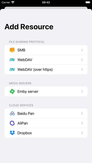 Zrzuty ekranu Conflux - Video Player
