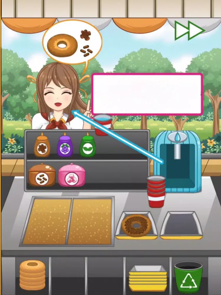 Heavenly Sweet Donuts - Free and funny time management game app for kids about a famous recipe iPad  Screenshots