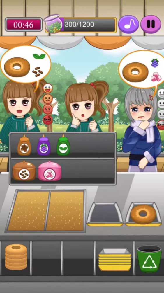 Heavenly Sweet Donuts - Free and funny time management game app for kids about a famous recipe Screenshots