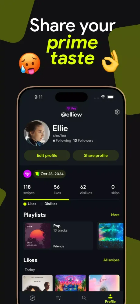 Swipefy Screenshots