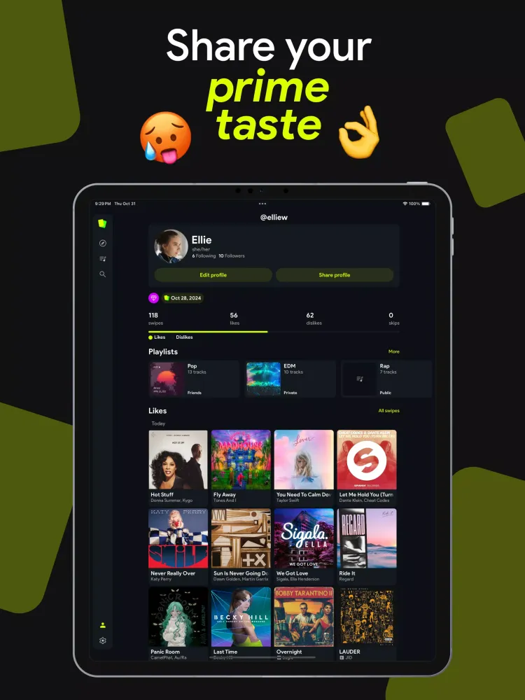 Swipefy Screenshots