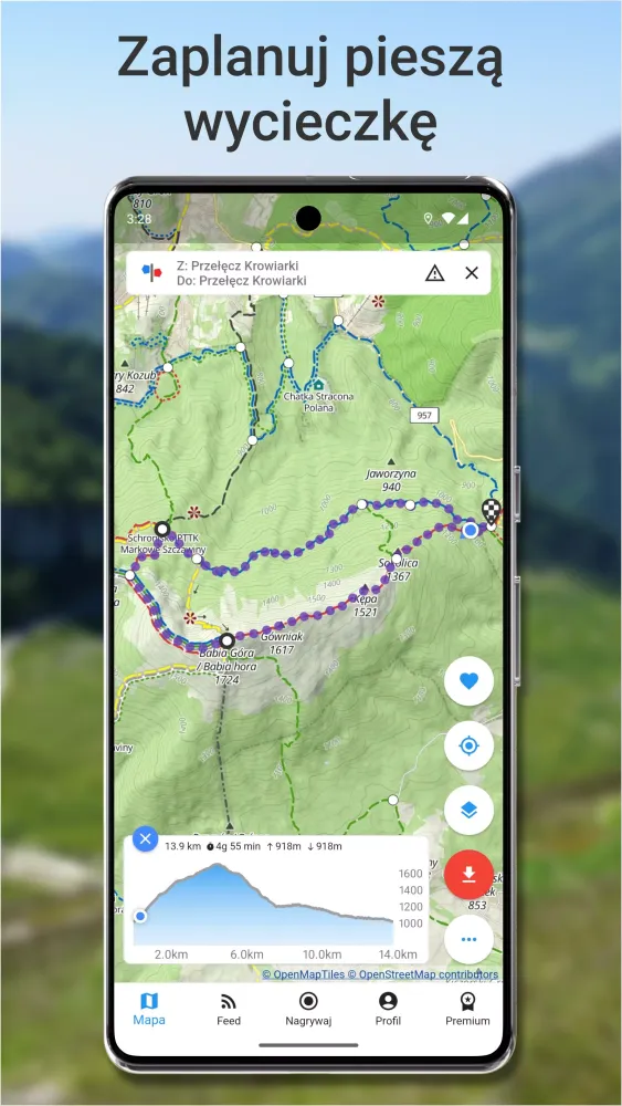 Szlaki. Mapa turystyczna Screenshots