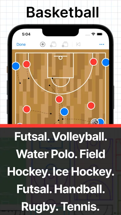 Capturas de tela do Design Plays: Coach Board