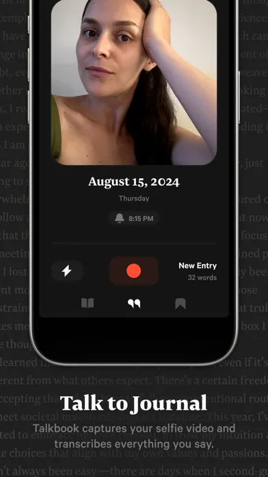 Talkbook - Video Journal سکرین شاٹس