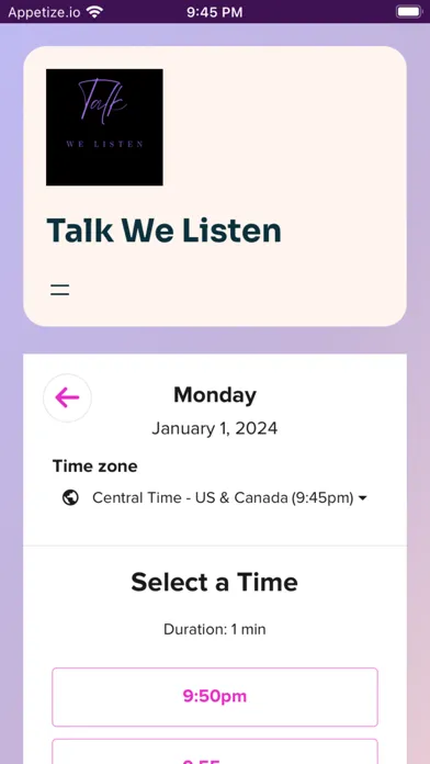 Capturas de pantalla de Talk We Listen