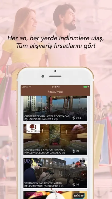 Fırsat Avcısı - Şehir Fırsatları İndirim Yakala应用截图