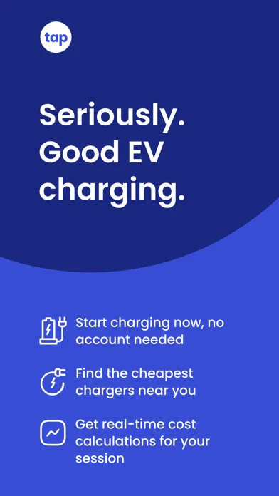 Tap Electric: EV charging應用截圖