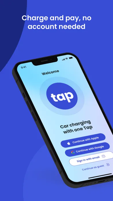 Tap Electric: EV charging應用截圖