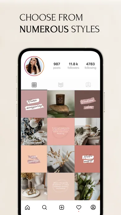 Screenshot di Feeds: Post & Template Maker