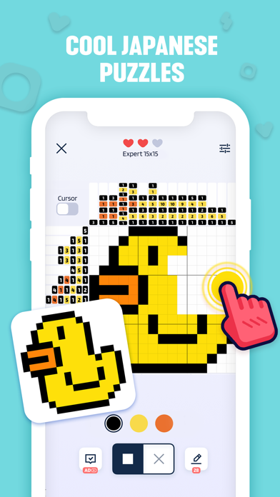 Tangkapan layar Nonogram - griddler puzzles