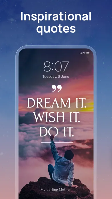 Captures d'écran de Quotes Maker: Daily Motivation