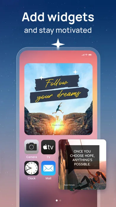 Captures d'écran de Quotes Maker: Daily Motivation