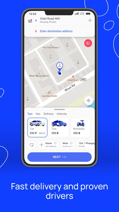 Tappy Now - order a taxi Screenshots