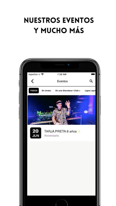 Tangkapan layar TARJA PRETA