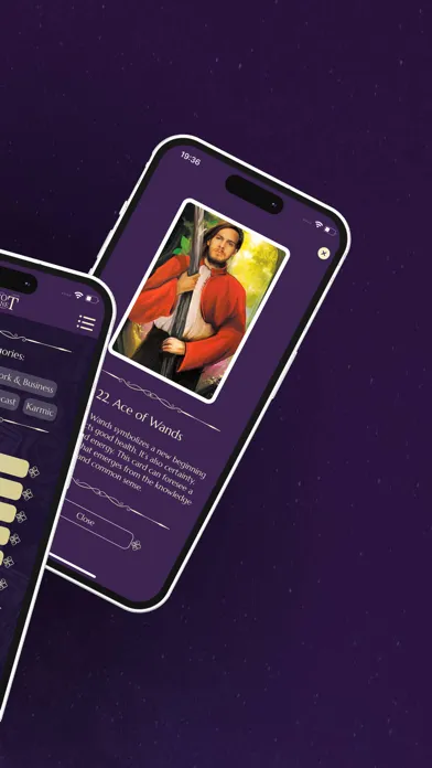 Tangkapan layar Advanced Tarot Online (ATO)