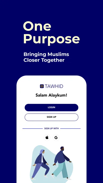 Ảnh chụp màn hình của Tawhid: Muslim Life & Chat