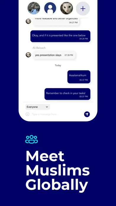 Ảnh chụp màn hình của Tawhid: Muslim Life & Chat